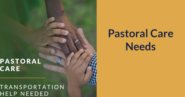 Pastoral Care Needs