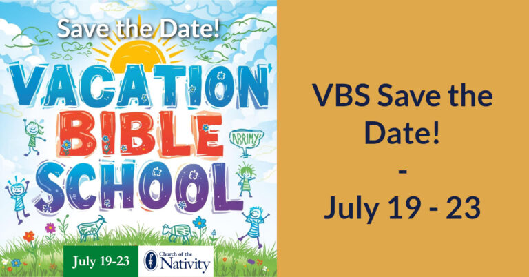 VBS Save the Date!