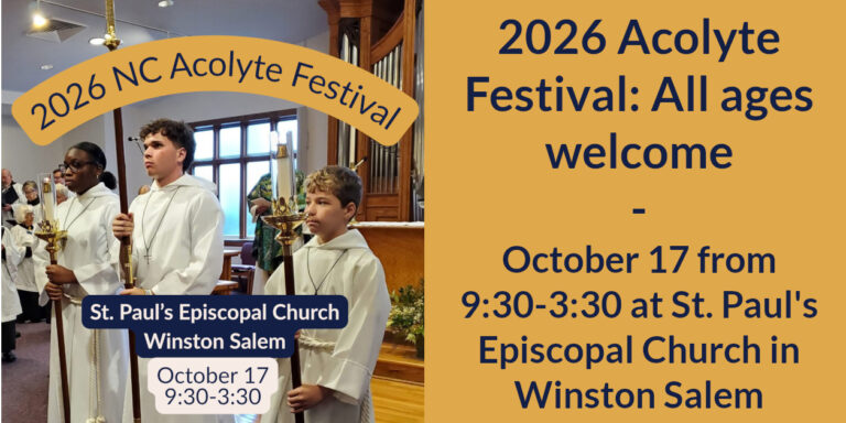 2026 Acolyte Festival: All ages welcome