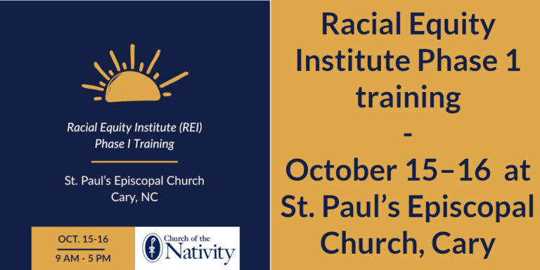 Racial Equity Institute Phase 1 training