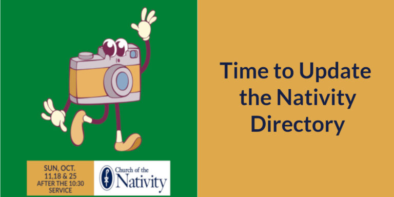 Time to Update the Nativity Directory