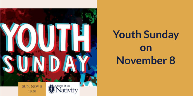Youth Sunday November 8